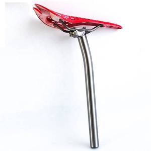 Titane personnalisé Accessoires <span class=keywords><strong>De</strong></span> Vélo Titane Offset <span class=keywords><strong>Selle</strong></span> Brompton Vélo <span class=keywords><strong>tige</strong></span> <span class=keywords><strong>de</strong></span> <span class=keywords><strong>Selle</strong></span> 8 Forme - Product Image 4