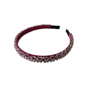 Accesorios para el cabello estilo coreano, diademas de cristal de moda entre las celebridades, pinzas para el cabello coreanas, diademas anchas con pedrería. - Product Image 4