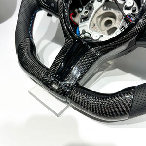 Volante Deportivo Estilo M de Fibra de Carbono y Cuero Perforado para <span class=keywords><strong>BMW</strong></span> Serie 3 Serie 5 F01 F02 F10 F11 F12 F20 F22 F28 F30 F46 F80 F40 - Product Image 4