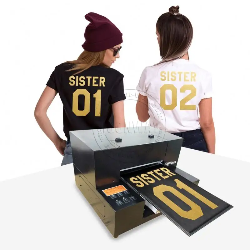 Impressora digital a3 camiseta impressora direta à máquina de impressão de vestuário