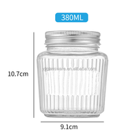 Food Grade Available Different Sizes Unique Design Glass Fruit Jam Jar Small Jam Jars Jam Bottle Glass Jar