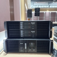 Power Amplifier Profesional 2600Watt 4 Kanal*1300W 1U Kelas D Kelas TD Amplifier Subwoofer Profesional