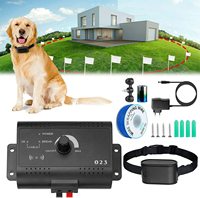 Kabelloses Elektroschock-Hundetrainingshalsband mit Bellstopp-Funktion Modell 023 Haustier-Begrenzungssystem