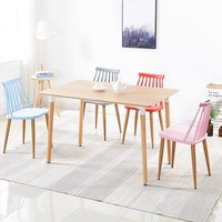 Chine Chaises de salle à manger Fabricants Usine Vente en gros Chaises de salle à manger en plastique blanc Chaise de salle à manger Chaises