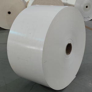 กระดาษเคลือบ PE แบบม้วน หนา 150-320 กรัม แบบผนังเดี่ยวหรือสองชั้น กันน้ำ สำหรับทำถ้วย วัสดุสองด้าน สำหรับใช้กับอาหารและน้ำตาล ขายส่ง - Product Image 1