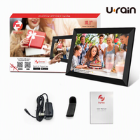 Bingkai Foto Digital Akrilik Wi-Fi 10.1 inci Layar Sentuh IPS Pemutar Video Android 6.0 1+16GB Resolusi 1280x800 Sensor Gerak