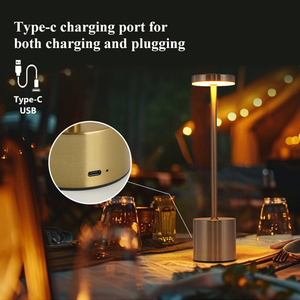 Bắc Âu không dây nhà hàng cảm ứng bảng ánh sáng hiện đại sang trọng USB không dây có thể sạc lại LED bàn bảng đèn - Product Image 5