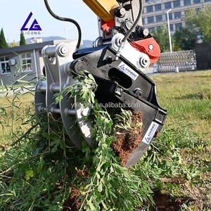 Grappin hydraulique, adapté au débroussaillage, au ramassage de la végétation dispersée et à l'élimination rapide des obstacles. - Product Image 1