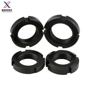 Écrou à oreilles fendu à tête plate et fine en acier inoxydable SS201 304 316 noir électrophorétique M2 M4 M6 M8 DIN935 - Product Image 4