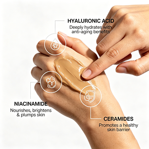 Logotipo personalizado <span class=keywords><strong>Natura</strong></span> Dark Face Fake Tan Drops Ultra Dark Brown Sunless Self Tanning Serum Drops - Product Image 3