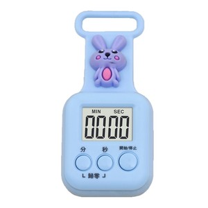 Mini Cartoon <b>Timer</b> <b>Digital</b> Alarm Clock For Students Children <b>Kitchen</b> Use Plastic Square Design - Product Image 5