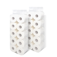 Rouleau de papier toilette en pâte de bois vierge, doux au toucher, écologique, jetable, 3/4/5/6 plis, en gros, pour hôtels