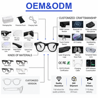 Nouvelles lunettes intelligentes 4G Meta 20MP avec intelligence artificielle, double batterie, appels vocaux et lecteur de musique, lunettes de soleil anti-UV