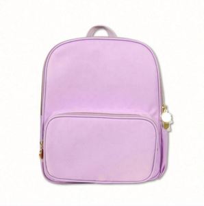 Wholesale Fashion Gift Custom Large <b>Waterproof</b> Purple Oxford Girls Boys Children <b>Backpack</b> <b>School</b> Bags Set With Garniture - Product Image 3