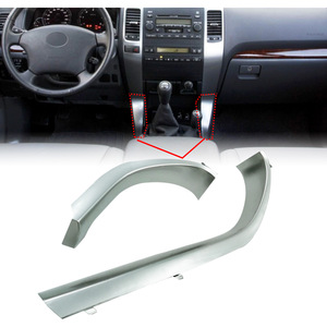 Bande de garniture pour panneau de console centrale pour Fj120 Land Cruiser 04-06, en ABS, avec ruban adhésif ou vis pour l'installation - Product Image 5