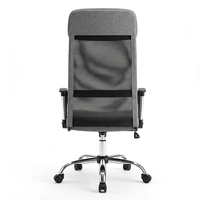 Chaise de bureau ergonomique à dossier haut, pivotante, en maille respirante, pour longues heures de travail, vente en gros