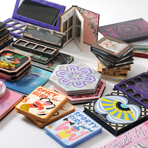 Bán Hot Nhãn Hiệu Riêng Rỗng Handmade Eyeshadow Palette Box Trường Hợp Trang Điểm Bao Bì - Product Image 5