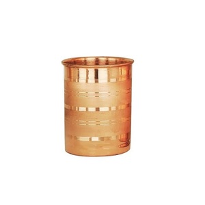 100% Best Quality Pure <b>Copper</b> Latest Design <b>Copper</b> Party Ware <b>Glass</b> With Unique Design For Hot Sale Product - Product Image 2
