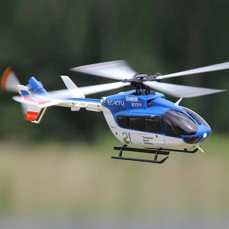 Wltoys Xk K124 Ec145 RCヘリコプターおもちゃ電気ラジコン航空機3D6Gジャイロ6ChRcブラシレスヘリコプター6チャンネルR/C