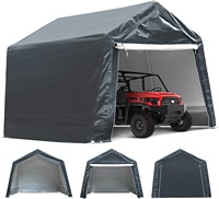 Abri de voiture portable en toile, garage en tissu, auvent de protection pour bateau et voiture, prix de gros
