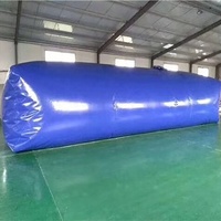 Tragbarer 500-100000 Liter zusammen klappbarer PVC-Wassertank Flexibler zusammen klappbarer Regenwasser speicher behälter für landwirtschaft liche Stoff produkte
