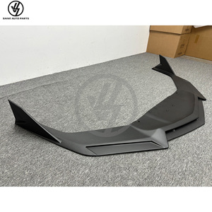 Diffuseur avant en fibre de carbone sèche de haute qualité, style Duke, pour Lamborghini Revuelto - Product Image 2