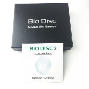 Disque <span class=keywords><strong>BIO</strong></span> Énergétique Scalaire 2 <span class=keywords><strong>Alpha</strong></span> Spin en Verre <span class=keywords><strong>Bio</strong></span> Énergie, Acceptation du Logo OEM avec Anneau Protecteur et Emballage en Boîte - Product Image 5