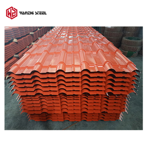 26 Gauge à Mm <span class=keywords><strong>RAL</strong></span> 9002 Couleur Enduit PPGI Tôle de Toiture en Acier Ondulé en Métal Galvanisé - Product Image 6