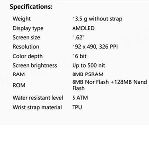 2022 Xiaomi Mi band 7 1.62เดิม AMOLED สร้อยข้อมือออกซิเจนเลือดสร้อยข้อมือสมาร์ท Mi Smart band 7ทั่วโลก Xiaomi - Product Image 4