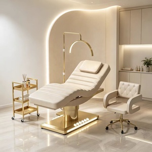 Cama de Belleza en Oferta, Cama Eléctrica de 3 Motores para Pestañas, Cama de Masaje para Salón de Belleza, Muebles para Salón de Belleza - Product Image 1