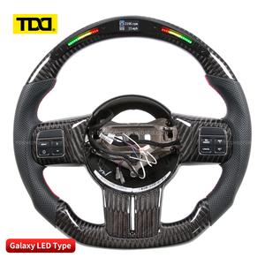 Volante Deportivo de Fibra de Carbono de Alta Calidad para Jeep Wrangler JK 2010-2017 Grand Cherokee Commander Compass - Product Image 1