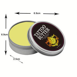 Crème Réparatrice Tatouage Personnalisée 50g Hydratante Éclaircissante Fixatrice <span class=keywords><strong>de</strong></span> Couleur Baume Soin Peau Mains Vegan Crème Réparatrice Tatouage Sourcils - Product Image 5