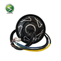 QSMOTOR 10"V5 4500WP, Daya Terukur 13500W, Efek Hall Ganda, 18-sumbu, Rasio Gigi 210, 2.15J, Motor DC Tanpa Sikat