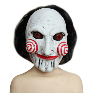 Masque en latex taille unique pour Halloween, accessoire de costume d'horreur, couvre-chef pour fête cosplay - Product Image 5