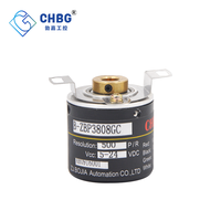 Encodeur optique incrémental CHBG Boga Optoelectronic ZBP3808, encodeur rotatif incrémental 10200 250.300.360.500 600 impulsions