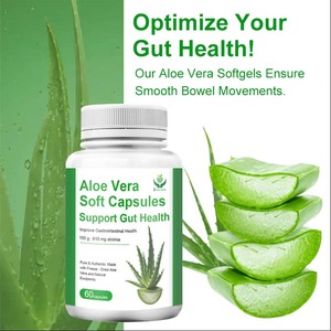 Suplemento de <span class=keywords><strong>Aloe</strong></span> <span class=keywords><strong>Vera</strong></span> Softgel Cápsulas con Aloin OEM ODM Embalaje personalizado para adultos Salud digestiva - Product Image 5