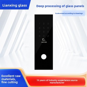 Cảm ứng thông minh chuyển đổi bảng điều khiển xử lý Tempered <span class=keywords><strong>Glass</strong></span> kiểm soát truy cập và điện <span class=keywords><strong>Glass</strong></span> Bảng điều chỉnh - Product Image 2