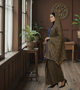 Kilang OEM, production sur mesure de kebaya songket décontractée et respirante pour femmes avec pukal - Marque privée exclusive - Product Image 4