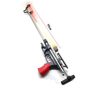 Pour la chasse en plein air et le tir, la fronde noire avec vue peut être utilisée avec divers élastiques - Product Image 1