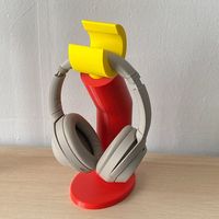Support de casque en forme de Lego imprimé en 3D Yanjin, support de bureau créatif pour casque d'ordinateur
