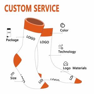 Calcetines Personalizados al por Mayor con Logotipo, Calcetines Divertidos de Algodón con Estampado de Patrones Locos, Calcetines de Dibujos Animados para <span class=keywords><strong>Hombre</strong></span> y Mujer - Product Image 6