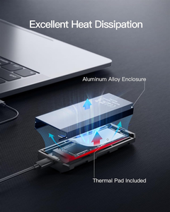 Diskon besar RGB M.<span class=keywords><strong>2</strong></span> NVMe SATA SSD kandang USB 3.<span class=keywords><strong>2</strong></span> Gen <span class=keywords><strong>2</strong></span> 10G alat Gratis casing SSD mendukung UASP Trim untuk 2242 2260 2280 M kunci - Product Image 5