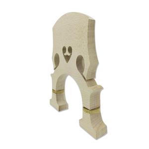 Accessoires pour violoncelle et violon : touche en ébène et érable, chevalet à pieds hauts, touche non polie, séparée - Product Image 2