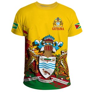 T-shirt à imprimé léopard pour homme, haut à col ras du cou, vert, décontracté, haute qualité, prix bas, vente en gros - Product Image 1