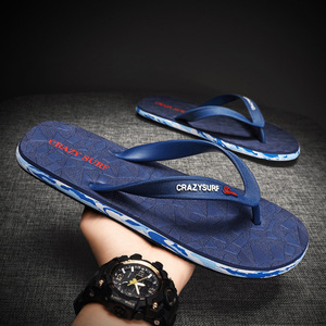 Chanclas Crazysurf para Hombre, Antideslizantes, Deportivas, para Interiores y Exteriores, Sandalias de Playa con Suela de EVA, Diseño Estampado, Punta Abierta - Product Image 4