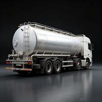 Semi-remorque citerne isotherme de qualité alimentaire avec sortie étanche pour le transport logistique longue distance d'huile de palme et d'huile comestible