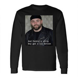 Que Dieu ne permette à un garçon blanc d'acheter un t-shirt à manches longues Lil Motion - Product Image 2