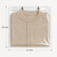 Sac en PVC plastique personnalisé avec logo pour l'emballage de vêtements, sac d'expédition translucide durable pour vêtements, housse anti-poussière, organisateur de robes de mariage
