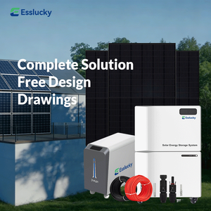 Batterie de stockage d'énergie au lithium pour usage résidentiel solaire de 30 kWh - Product Image 2