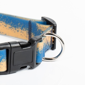 Aangepaste waterdichte afneembare hondenhalsband met printontwerp, polyester webbing riem voor hondenuitlaten - Product Image 2